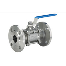 Sanitary Stainless Steel 3PC Flanged Ball Valve (IFEC-BV100014)